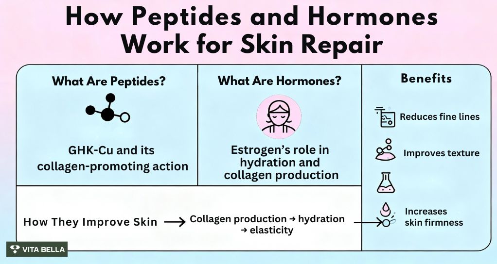 The $500 Cream Is a Scam: How Peptides and Hormones Deliver Real Skin Results.