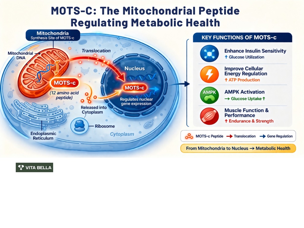 MOTS-c Peptide: Supporting Metabolic Function and Cellular Energy Regulation