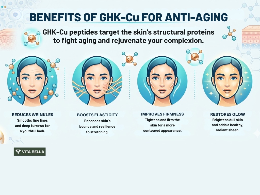 The Secret to Firmer Skin: How GHK-Cu Boosts Elasticity & Fights Wrinkles