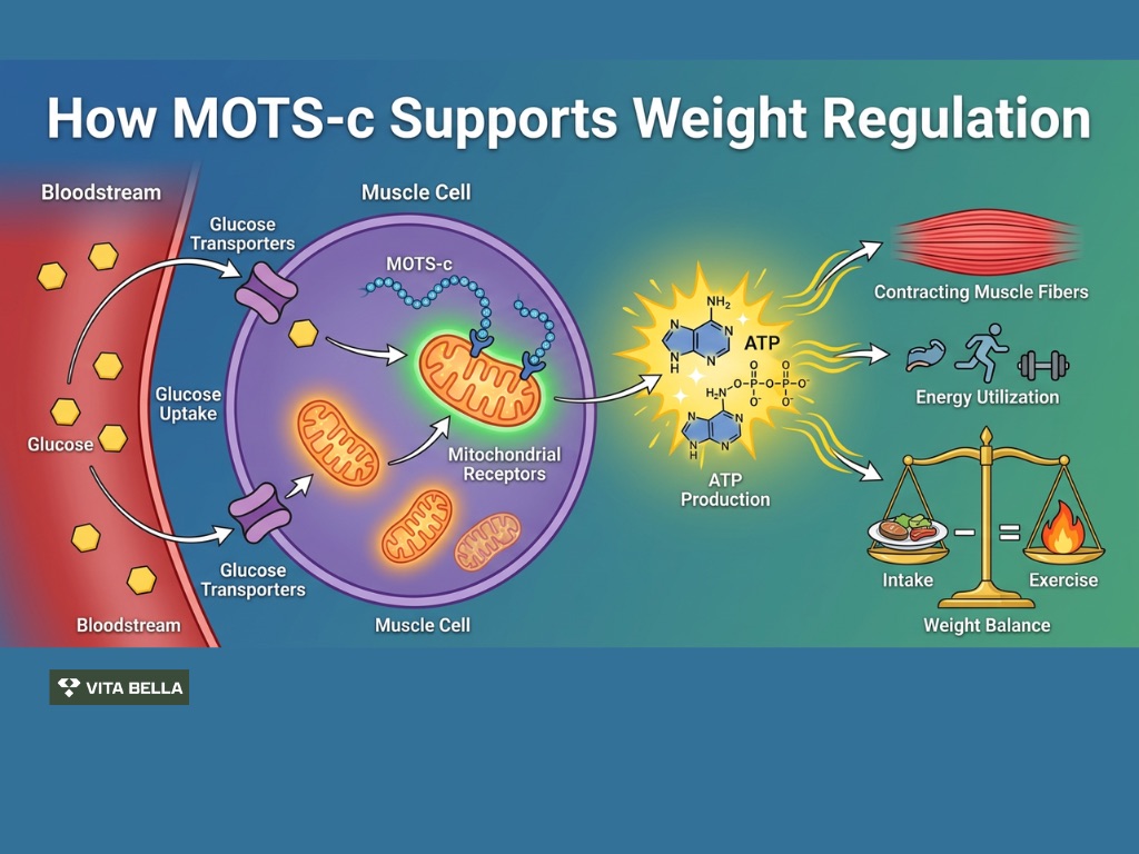 MOTS-c Peptide: A Mitochondrial Signal in Weight Regulation and Metabolic Balance
