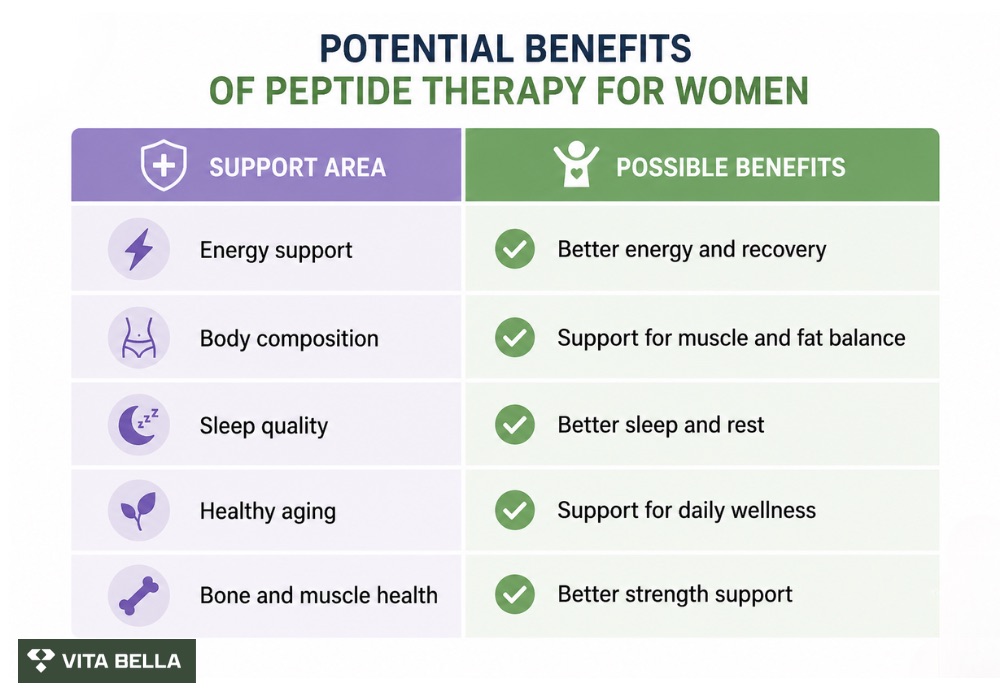 Women’s Hormone Optimization Beyond Basic Estrogen and Progesterone: Peptide and Lifestyle Strategies