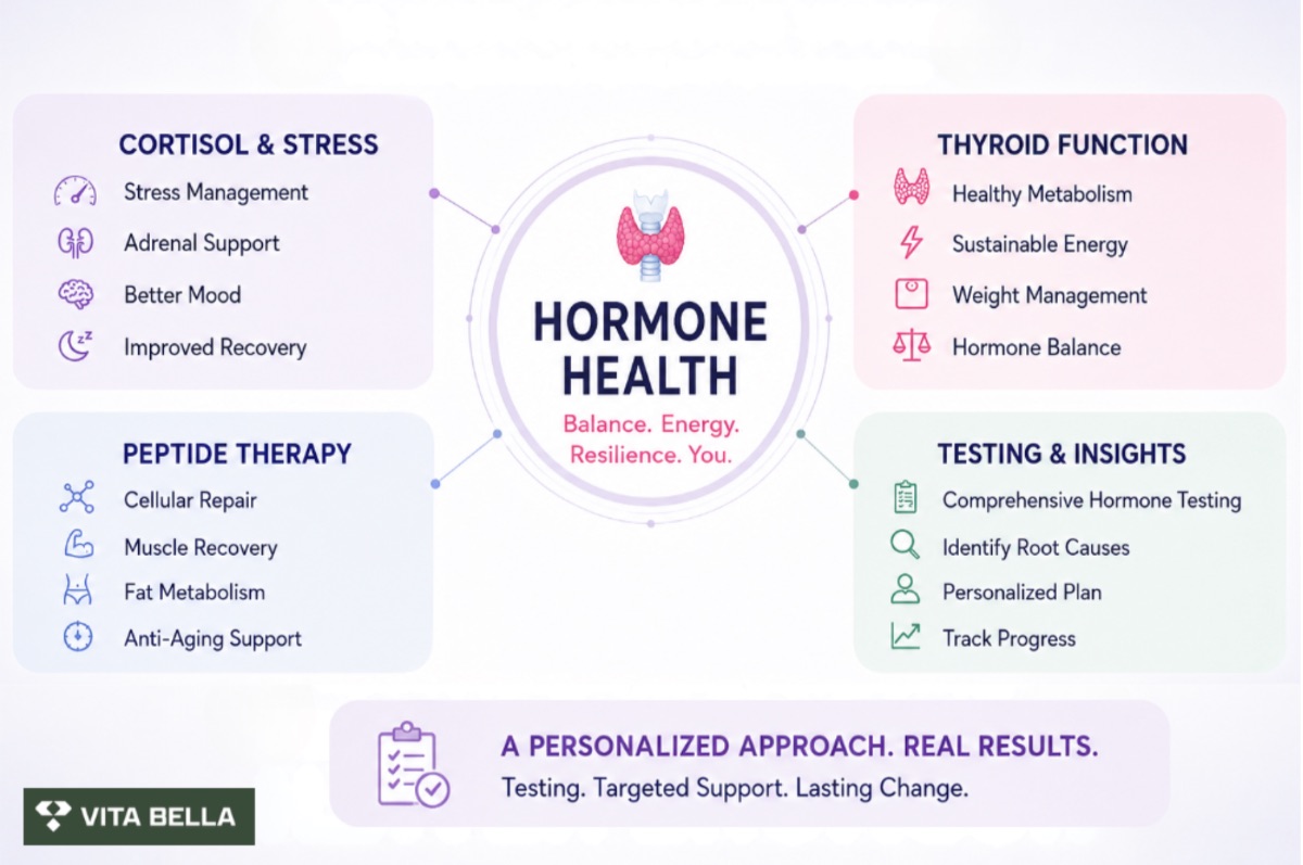 Hormone Health for High-Achieving Women: Addressing Cortisol, Thyroid, and Peptide Integration