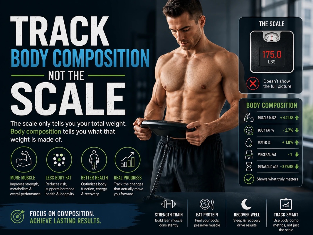 Why Tracking Body Composition Matters More Than the Scale Alone